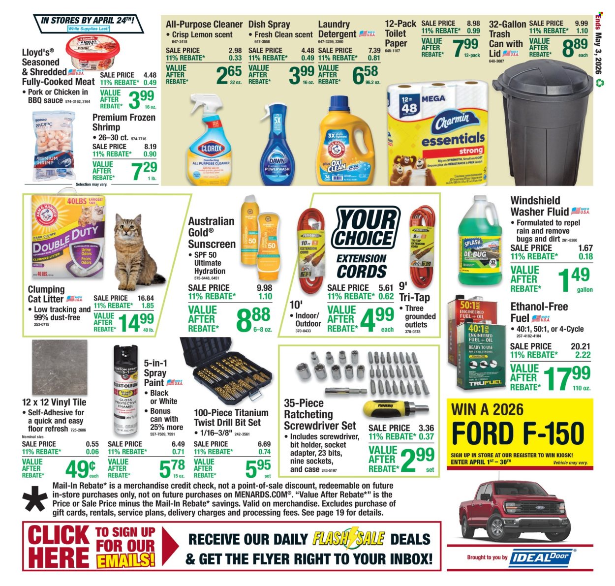 Menards ad - 04/23/2026 - 05/03/2026. Page 24
