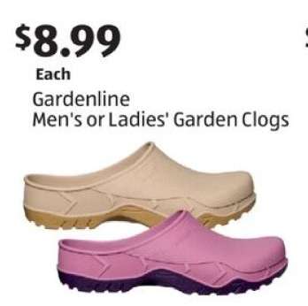 Gardenline Men's or Ladies' Garden Clogs