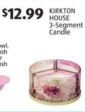 KIRKTON HOUSE 3-Segment Candle