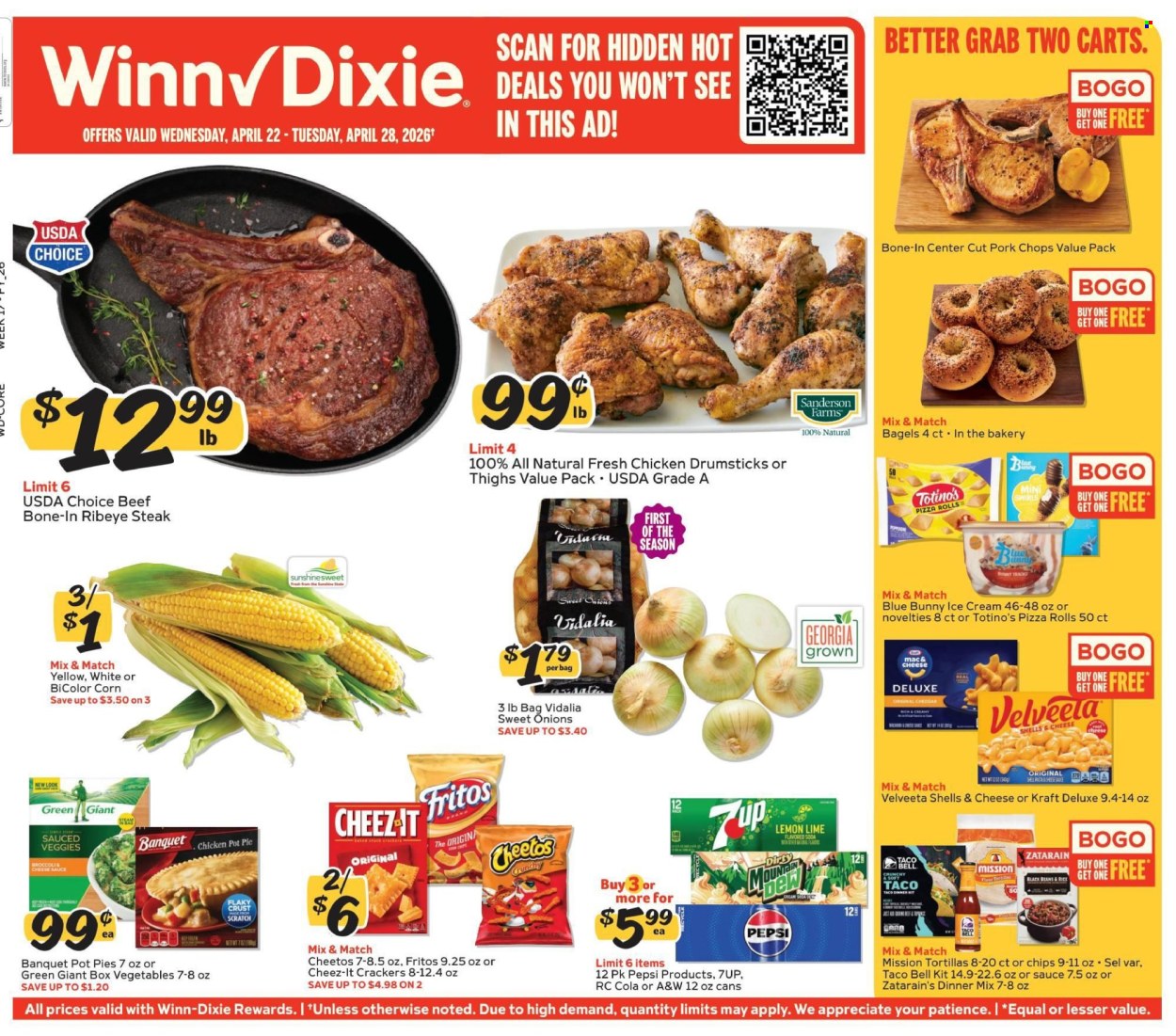 Winn Dixie ad - 04/22/2026 - 04/28/2026. Page 1
