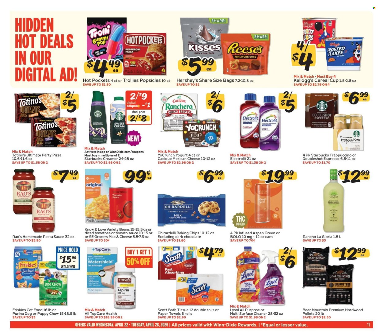 Winn Dixie ad - 04/22/2026 - 04/28/2026. Page 11
