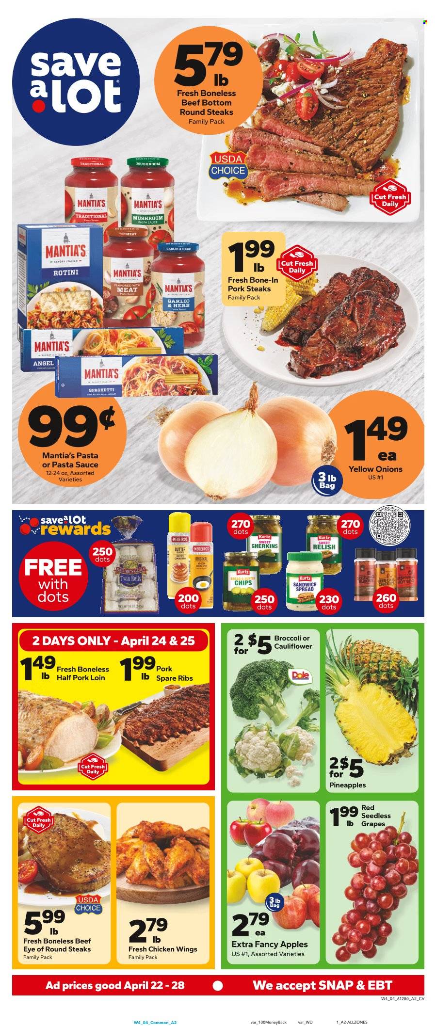 Save a Lot ad - 04/22/2026 - 04/28/2026. Page 1