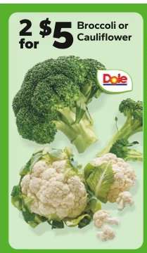 Broccoli or Cauliflower