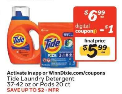 Tide Laundry Detergent