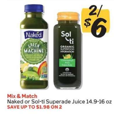 Naked or Sol-ti Superade Juice