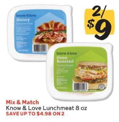 Know & Love Lunchmeat 8 oz