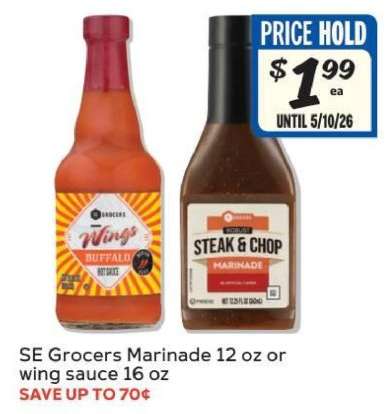 SE Grocers Marinade or Wing Sauce