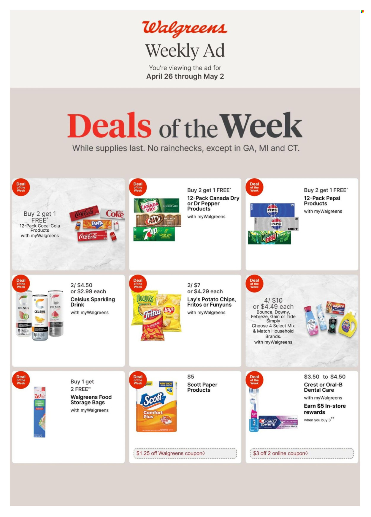 Walgreens ad - 04/26/2026 - 05/02/2026. Page 1