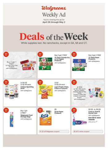 Walgreens Flyer - 04/26/2026 - 05/02/2026.