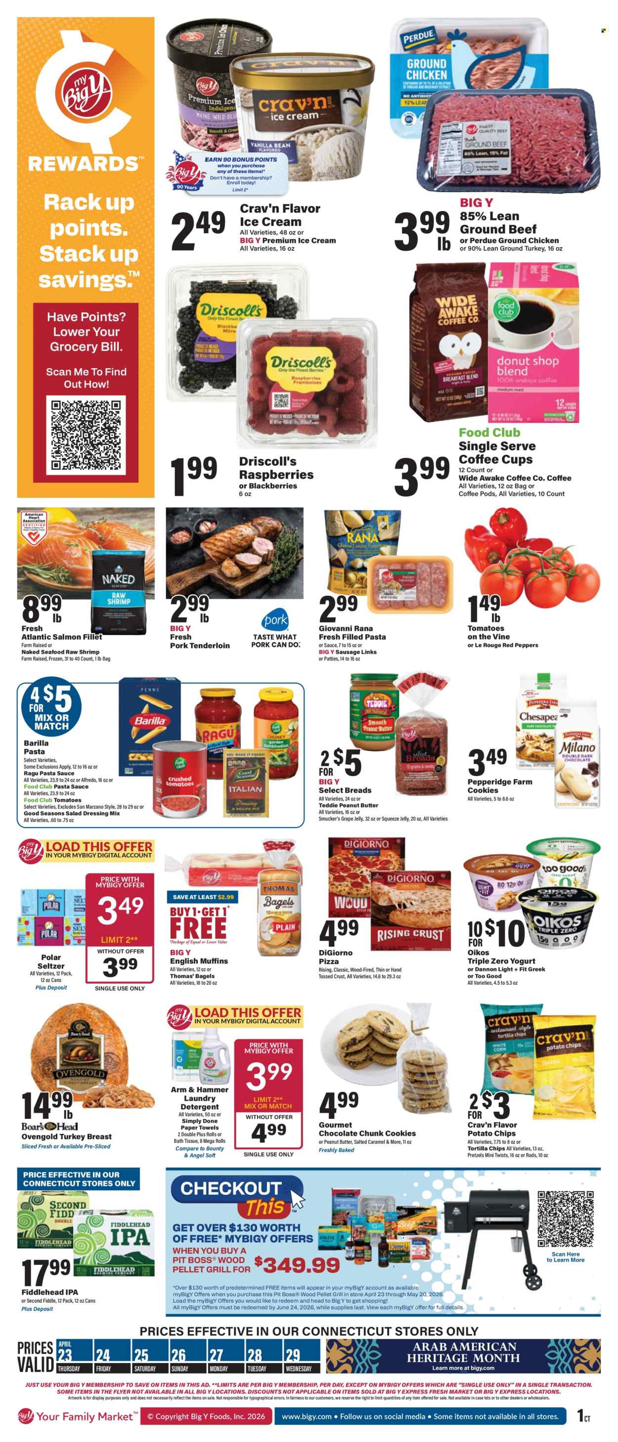 Big Y ad - 04/23/2026 - 04/29/2026. Page 1