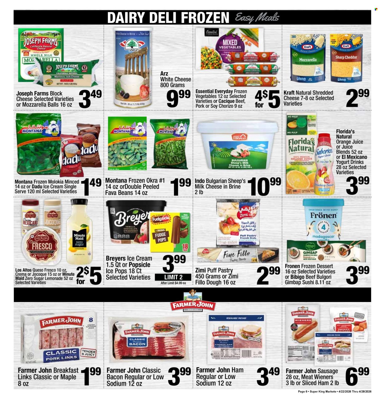 Super King Markets ad - 04/22/2026 - 04/28/2026. Page 7