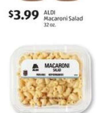 ALDI Macaroni Salad