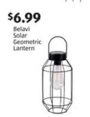 Belavi Solar Geometric Lantern