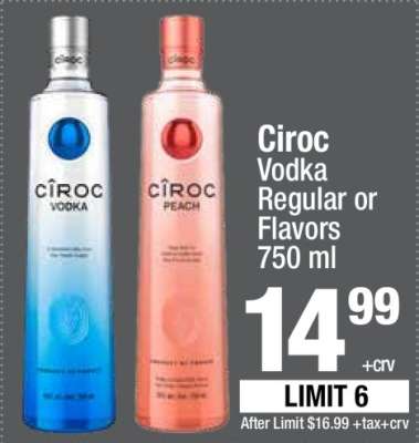 Ciroc Vodka
