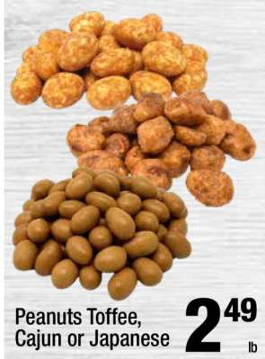 Peanuts Toffee, Cajun or Japanese