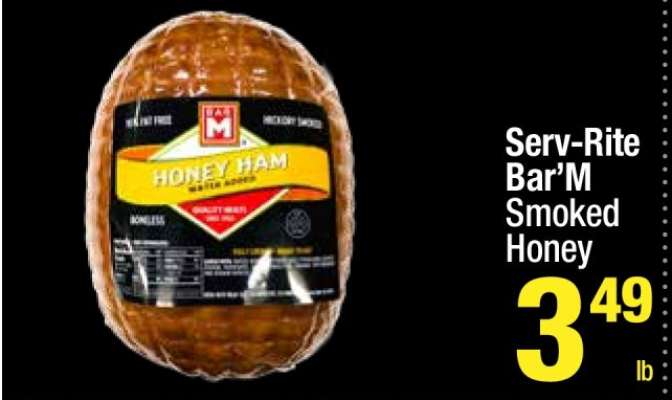 Serv-Rite Bar’M Smoked Honey