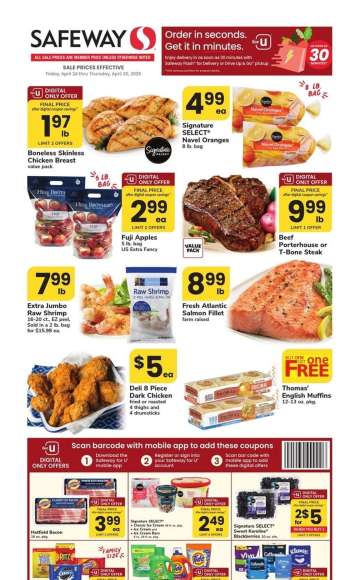 Safeway Flyer - 04/24/2026 - 04/30/2026.