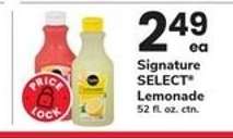Signature Select Lemonade