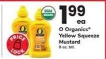 O Organics Yellow Squeeze Mustard