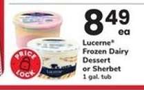 Lucerne Frozen Dairy Dessert or Sherbet