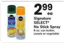 Signature SELECT No Stick Spray