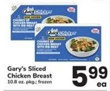 Gary’s Sliced Chicken Breast