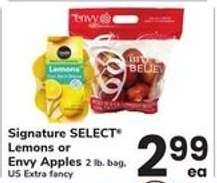 Signature SELECT® Lemons or Envy Apples