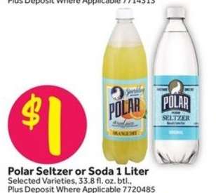 Polar Seltzer or Soda 1 Liter
