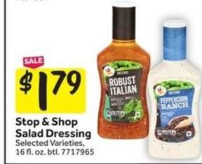 Stop & Shop Salad Dressing