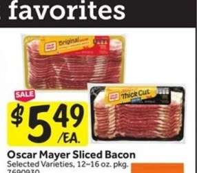 Oscar Mayer Sliced Bacon