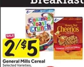 General Mills Cereal