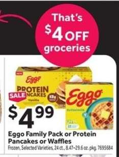 Eggo Family Pack or Protein Pancakes or Waffles