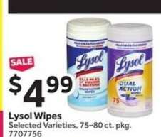 Lysol Wipes