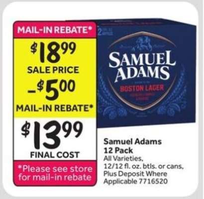 Samuel Adams 12 Pack