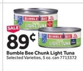 Bumble Bee Chunk Light Tuna