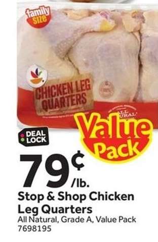 Stop & Shop Chicken Leg Quarters