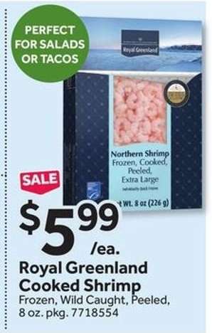 Royal Greenland Cooked Shrimp