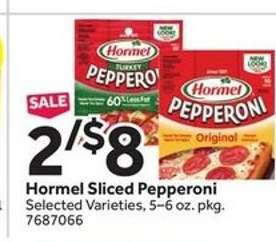 Hormel Sliced Pepperoni*