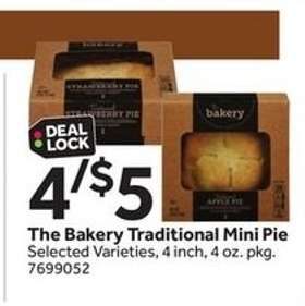 The Bakery Traditional Mini Pie