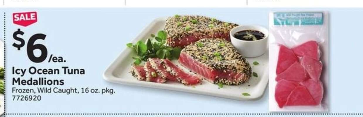 Icy Ocean Tuna Medallions