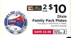 Dixie Family Pack Plates