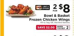 Bowl & Basket Frozen Chicken Wings