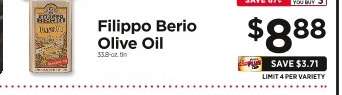 Filippo Berio Olive Oil