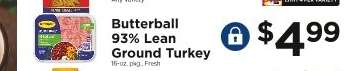 Butterball 93% Lean Ground Turkey