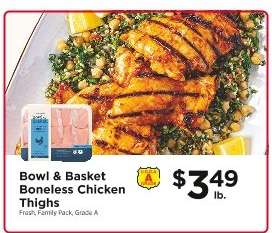 Bowl & Basket Boneless Chicken Thighs