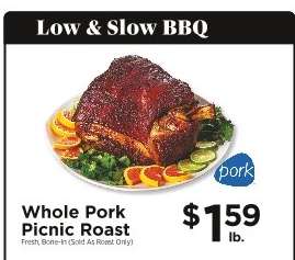 WHOLE PORK PICNIC ROAST