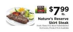 Nature's Reserve Skirt Steak