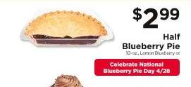 Half Blueberry Pie
