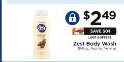 Zest Body Wash