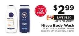Nivea Body Wash
